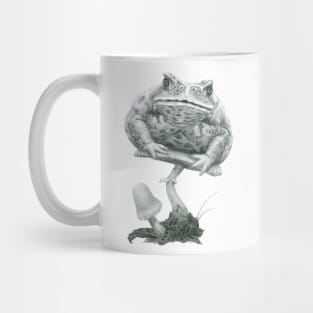 Toad tipping on a Toadstool Mug